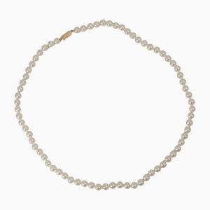 French Cultured Pearl Strand Choker Necklace, 2000s-OLU-1746684