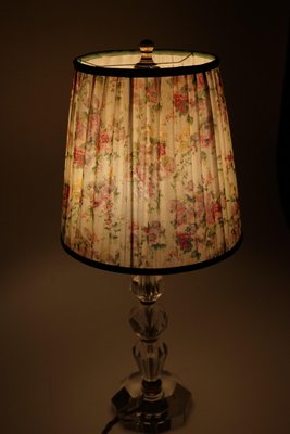 French Cut Glass Table Lamp, 1920s-BAF-1192774