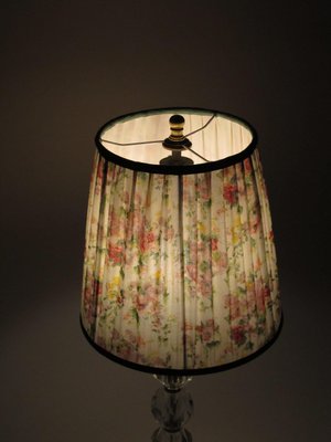 French Cut Glass Table Lamp, 1920s-BAF-1192774