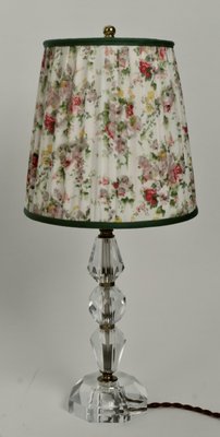 French Cut Glass Table Lamp, 1920s-BAF-1192774