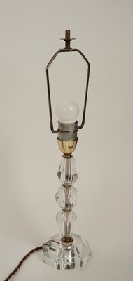 French Cut Glass Table Lamp, 1920s-BAF-1192774