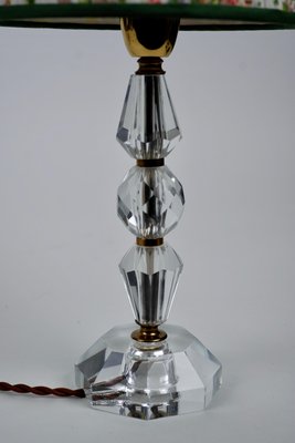 French Cut Glass Table Lamp, 1920s-BAF-1192774