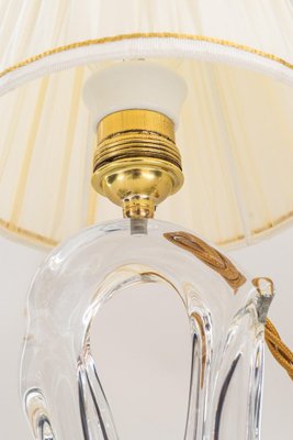 French Daum Crystal Glass Table Lamp, 1960s-SPD-1239022