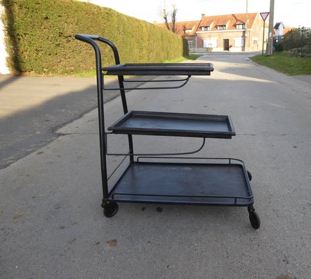 French Demon Serving Bar Cart by Mathieu Mategot for Atelier Matégot-AWL-904692