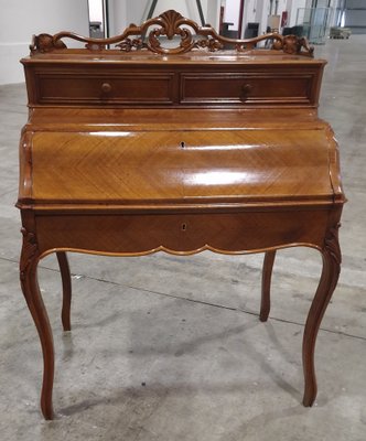 French Desk in Walnut, 1890s-RKF-1771034