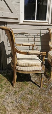 French Directoire Armchairs, 1790s, Set of 2-KMT-1268266