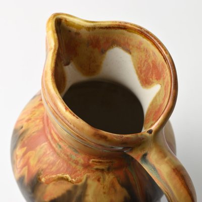 French Drip Glaze Jug by Gilbert Metenier, 1920s-IXK-1788017