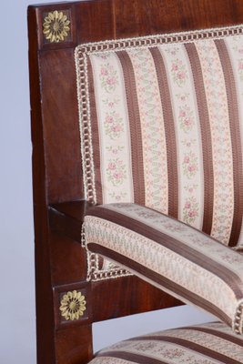 French Empire Mahogany Sofa, 1860s-WHY-1726509