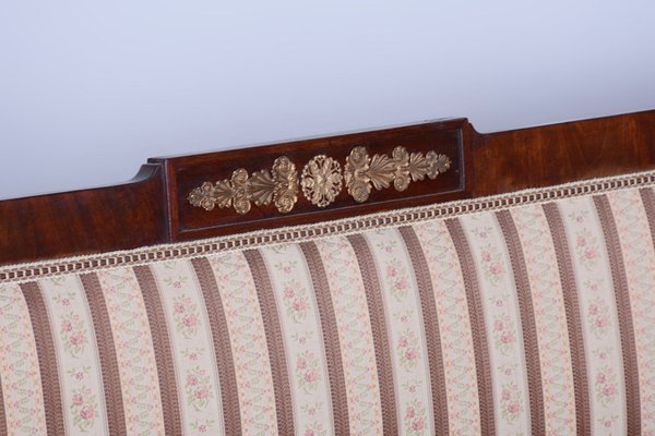 French Empire Mahogany Sofa, 1860s-WHY-1726509