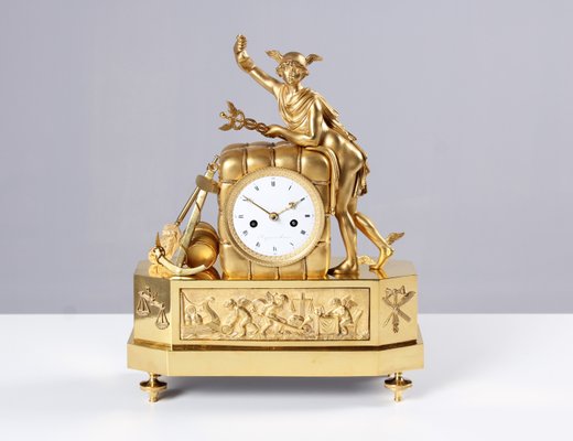 French Empire Pendule Mantel Clock, 1810s-ZLE-875820