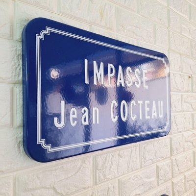 French Enamel Street Signs, Set of 2-FRB-1757829