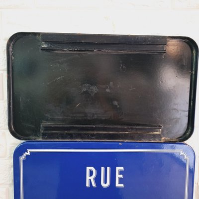 French Enamel Street Signs, Set of 2-FRB-1757829