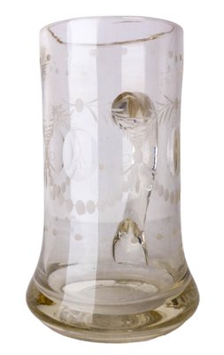 French Engraved Beer Mug, 1890s-RIU-1372245