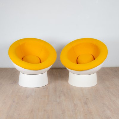 French Fiberglass Sphere Chair, 1960, Set of 2-VJZ-1820821