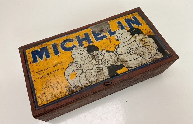 French First Aid Tool Box from Michelin, 1940s-WZZ-1785798