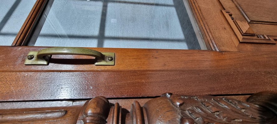 French Fixed Cupboard in Oak, 1980s-NQV-1740879