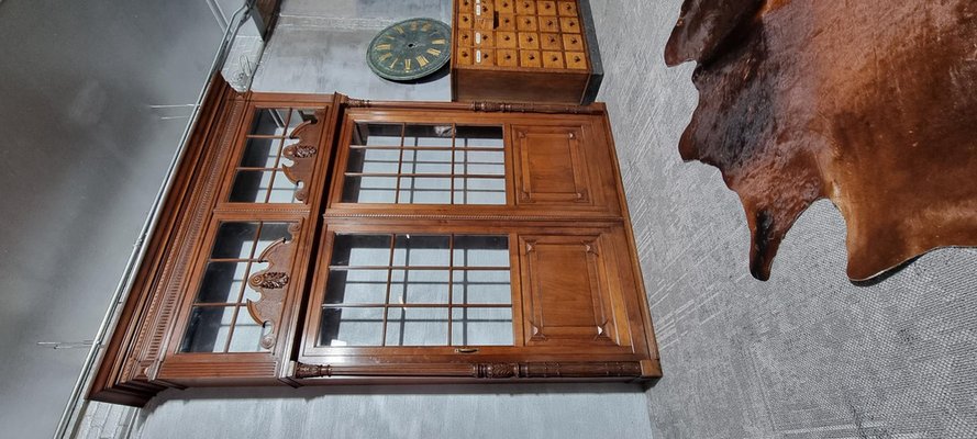 French Fixed Cupboard in Oak, 1980s-NQV-1740879