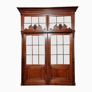 French Fixed Cupboard in Oak, 1980s-NQV-1740879