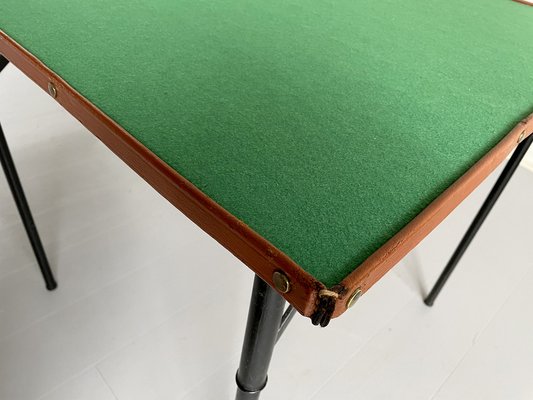 French Game Table by Jacques Adnet, 1950-FQ-1109568