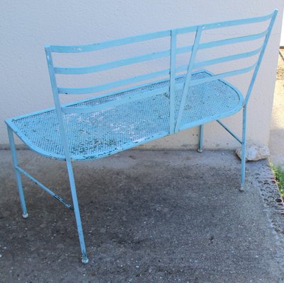 French Garden Bench, 1950s-NE-1293381