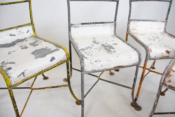 French Garden Chairs, 1960s, Set of 5-GJF-285966