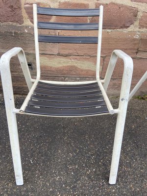 French Garden Chairs, 1970s, Set of 8-GQM-1166353