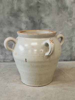 French Grepot Earthenware Plant Pot, 1930s-IFQ-2017321