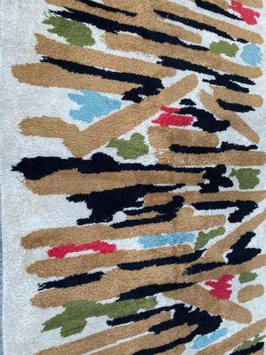 French Hand Knotted Rug by Jacques Borker, 1960s-YMM-1061781