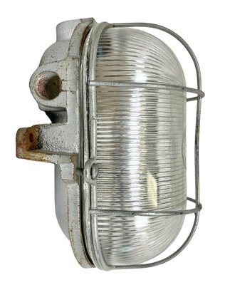 French Industrial Cast Iron Wall Lamp from Electro Fonte, Paris, 1960s-CGF-1393521