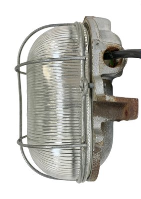 French Industrial Cast Iron Wall Lamp from Electro Fonte, Paris, 1960s-CGF-1393521