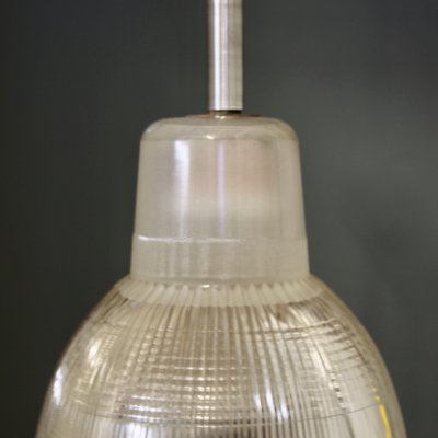 French Industrial Pendant Lamp from Holophane, 1940s-SY-1076394