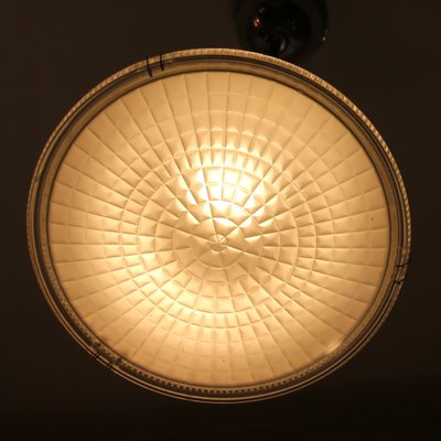 French Industrial Pendant Lamp from Holophane, 1940s-SY-1076394