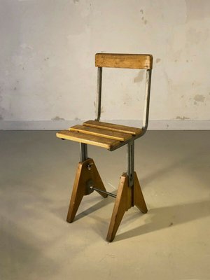 French Industrial Workshop Chair, 1960s-NLF-883225