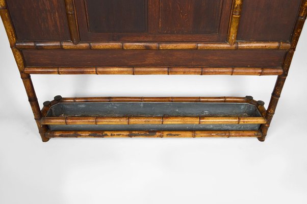 French Japanese Style Hall Coat Rack Attributed to Perret & Vibert, 1880s-XNH-895891