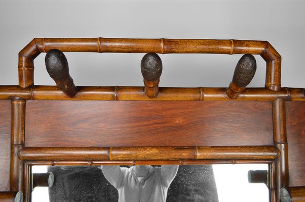 French Japanese Style Hall Coat Rack Attributed to Perret & Vibert, 1880s-XNH-895891