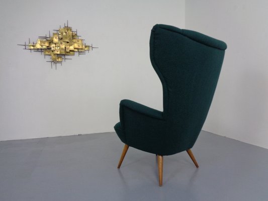 French Kvadrat Tonica Wingback Chair, 1950s-RDW-1058976