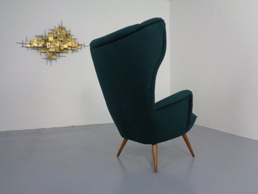 French Kvadrat Tonica Wingback Chair, 1950s-RDW-1058976