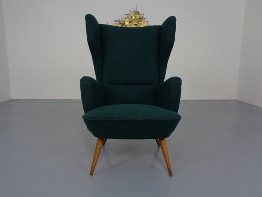 French Kvadrat Tonica Wingback Chair, 1950s-RDW-1058976