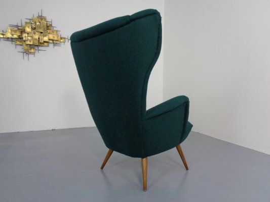 French Kvadrat Tonica Wingback Chair, 1950s-RDW-1058976