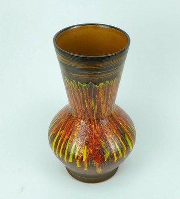 French Lava-Glazed Ceramic 9090 Vase from St. Clement, 1970s-FH-902723