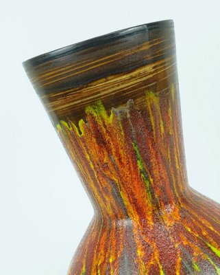 French Lava-Glazed Ceramic 9090 Vase from St. Clement, 1970s-FH-902723