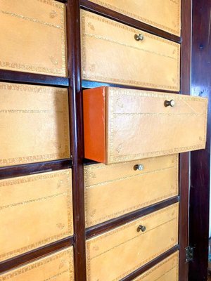 French Louis Philippe Office Filing Cabinet in Mahogany, 1850-BXG-1791564