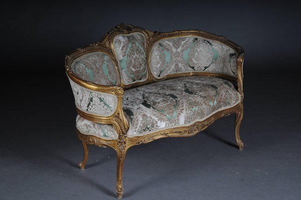 French Louis XV Sofa-FLW-1401969