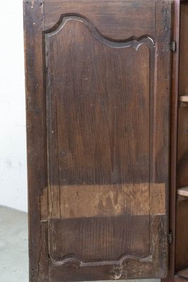 French Louis XV Style Corner Cabinet in Oak, Late 19th Century-RIU-1047651