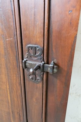 French Louis XV Style Corner Cabinet in Oak, Late 19th Century-RIU-1047651