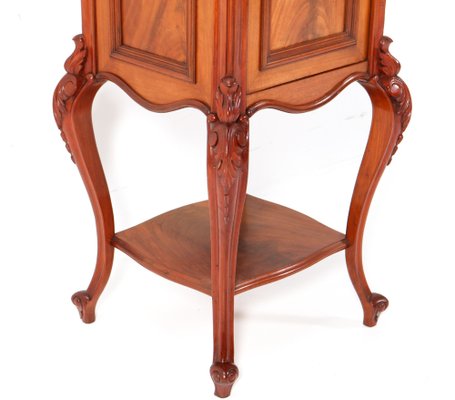 French Louis XV Style Nightstand in Walnut, 1900s-MY-1820985