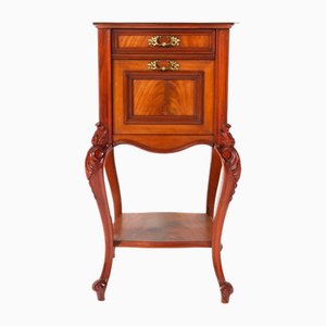 French Louis XV Style Nightstand in Walnut, 1900s-MY-1820985