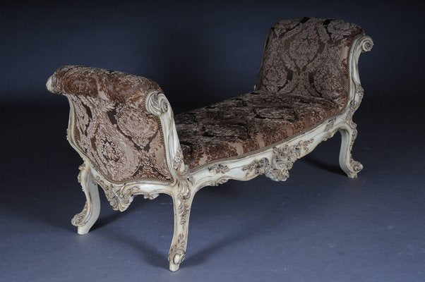 French Louis XVI Gondola Bench-FLW-1402201