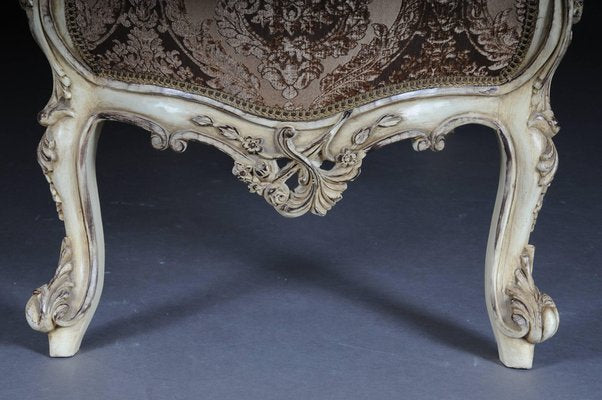 French Louis XVI Gondola Bench-FLW-1402201