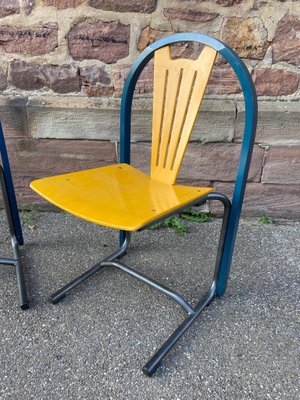 French Lounge Chairs from Baumann Argos, 1980s, Set of 4-GQM-1417064